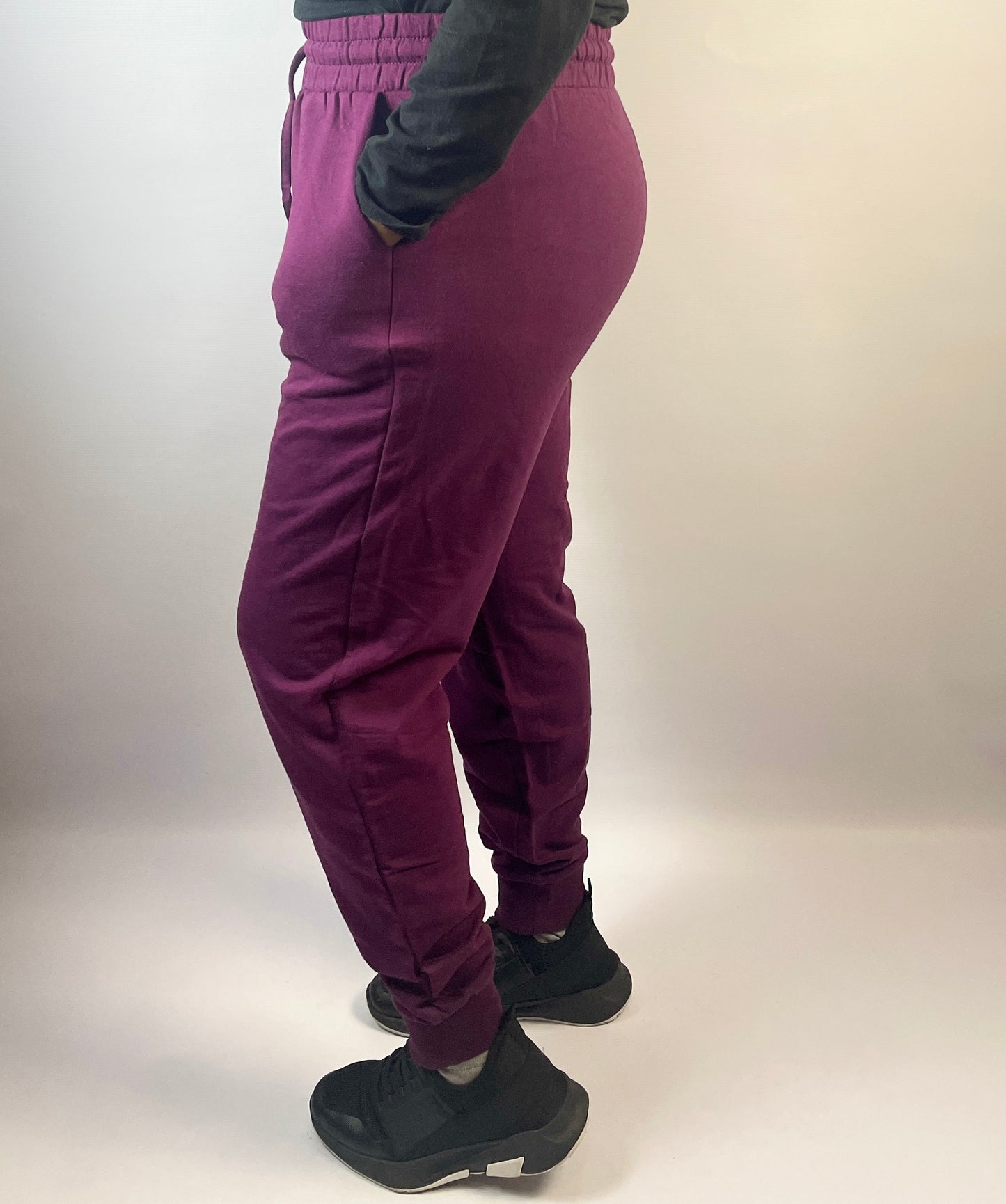 Plum Tracksuit Pants