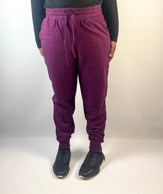 Plum Tracksuit Pants