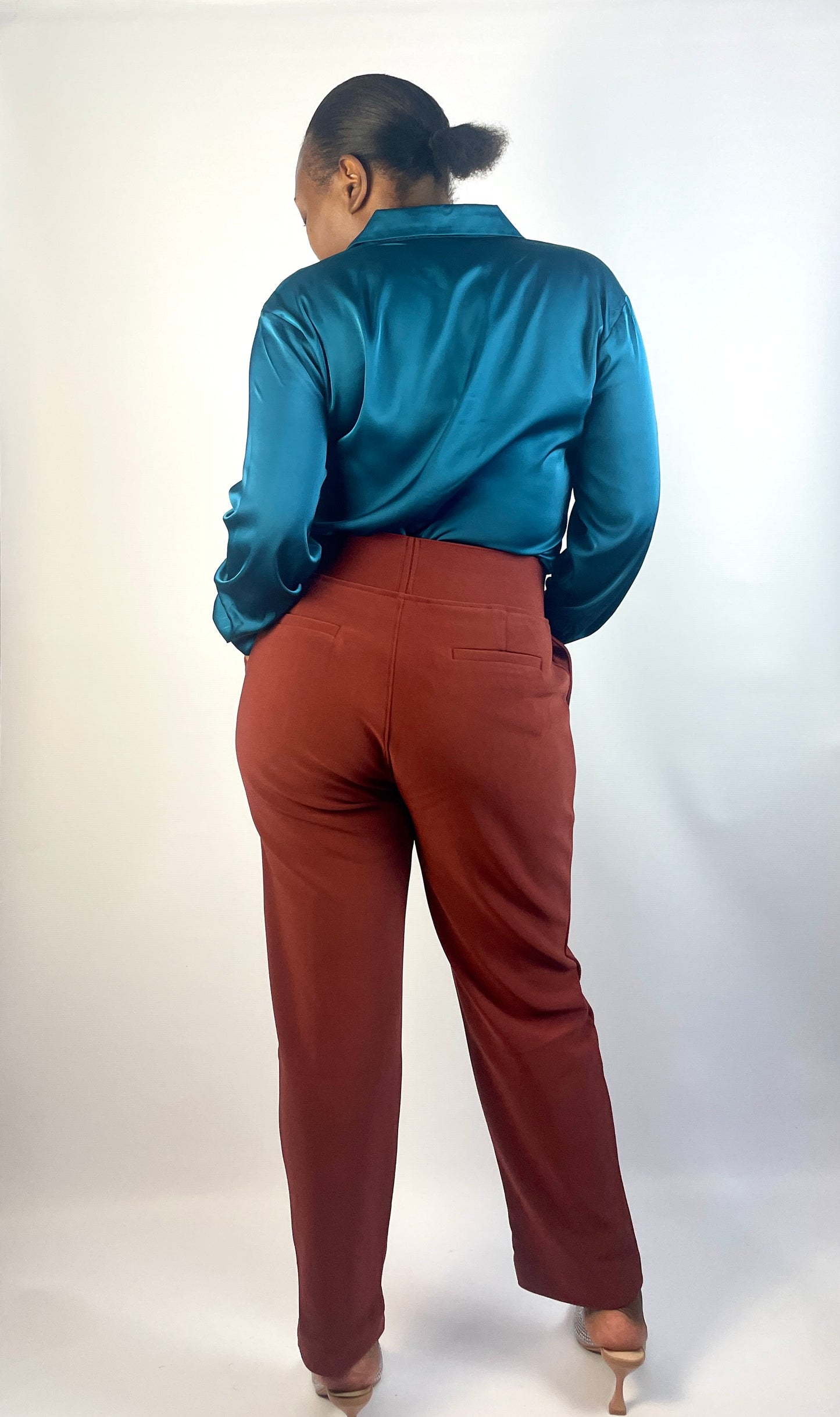 Rust Formal Stretch Pants